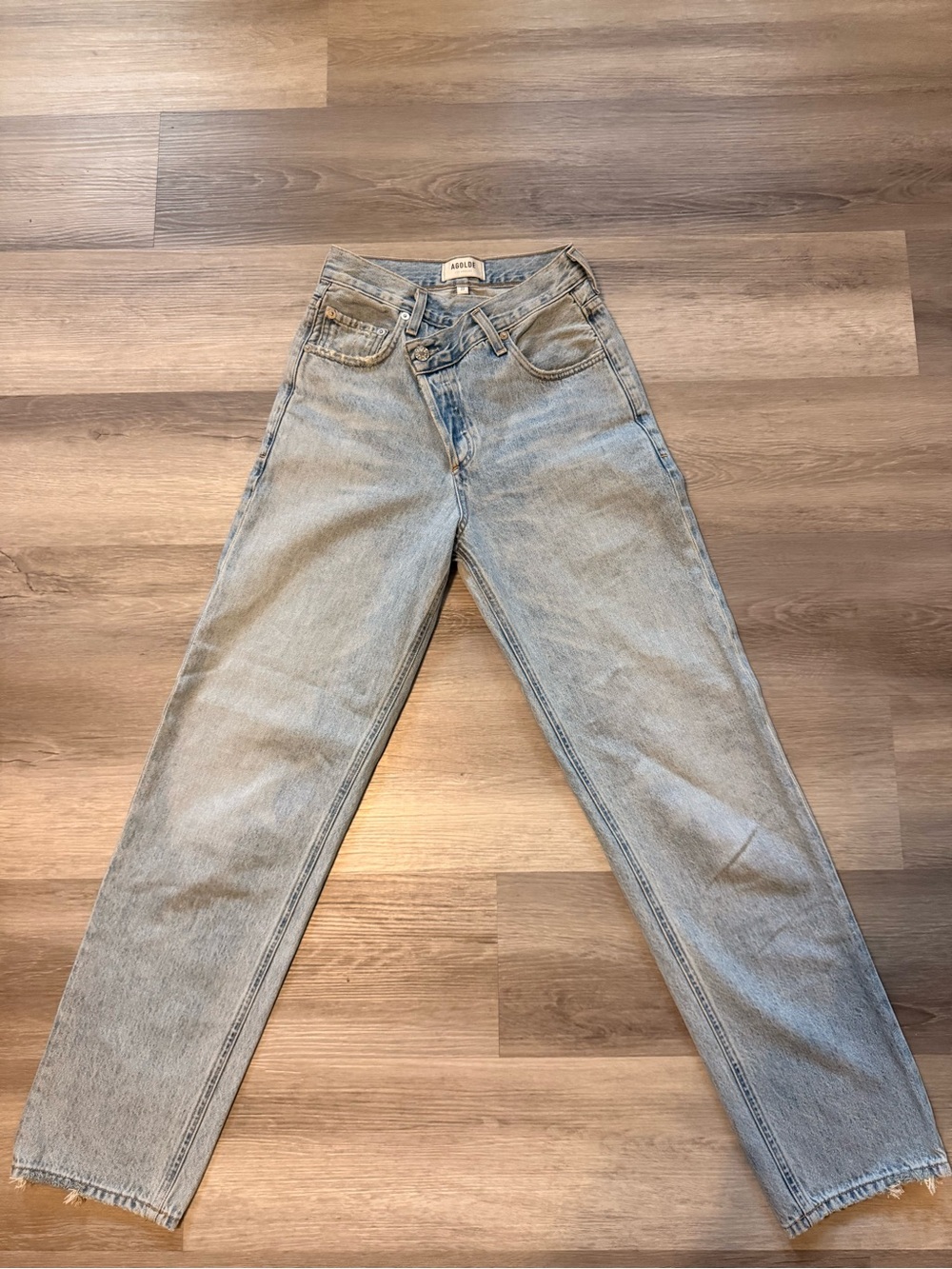 Agolde straight leg denim jeans